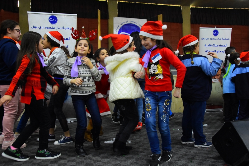 Saint Vincent de paul celebrating Christmas at Jesus & Mary school